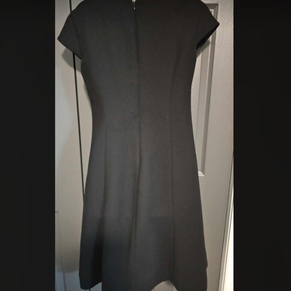 Evan Picone Black Dress Size 4 - Picture 2 of 3